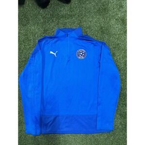 Puma‎ NYC Soccer Training 1/4 Zip (XL)Royal blue Puma long sleeve training top